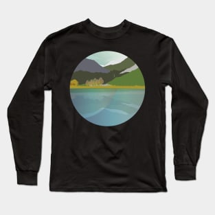 New Zealand Landscape - Mount Aspiring National Park Long Sleeve T-Shirt